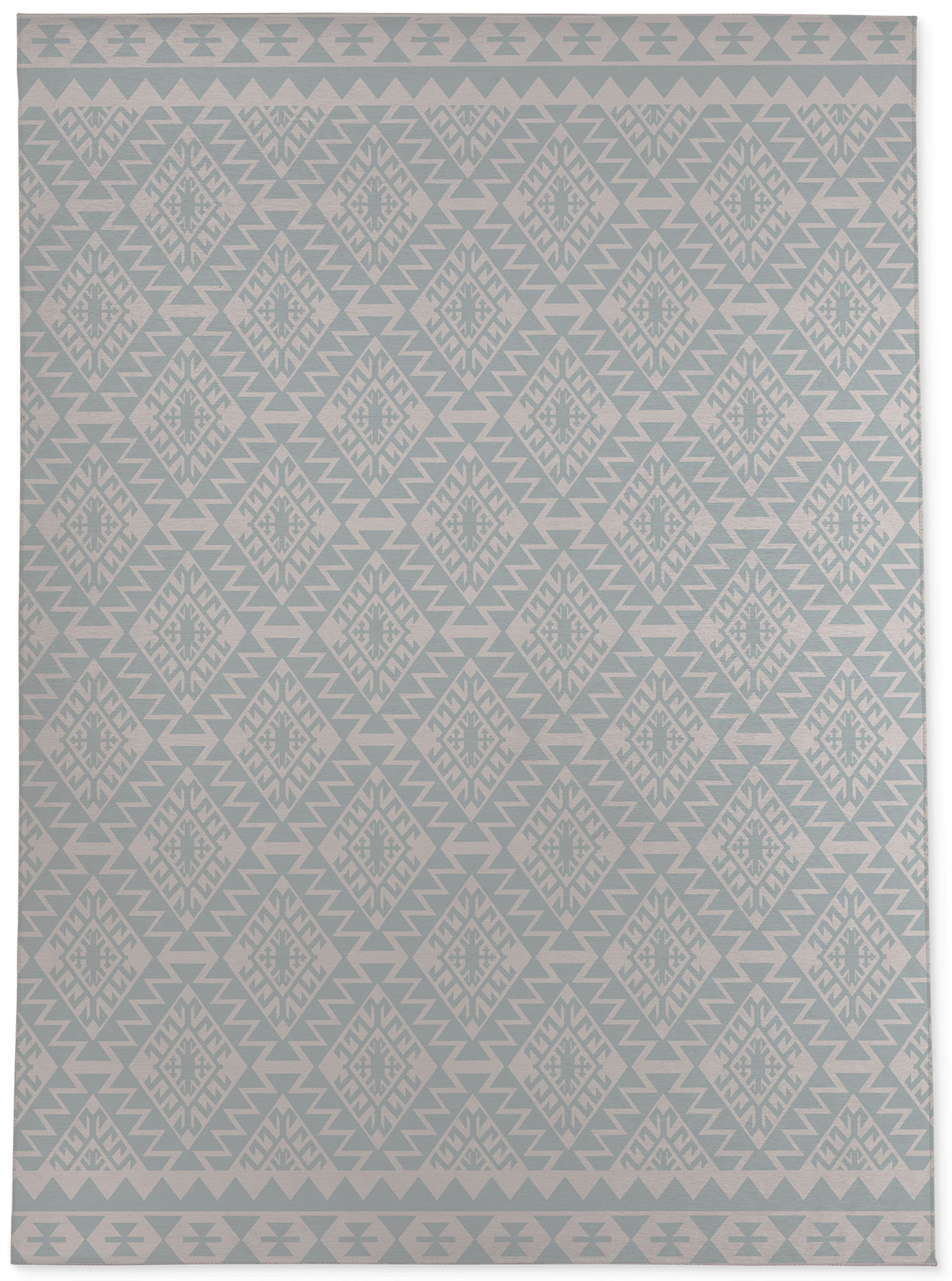 Foundry Select Mcnair Performance Light Blue Rug Wayfair