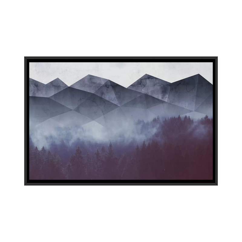 Winter Glory by Emanuela Carratoni - Gallery-Wrapped Canvas Giclée, 18" H x 26" W x 1.5" D, Black Framed Canvas, No Mat