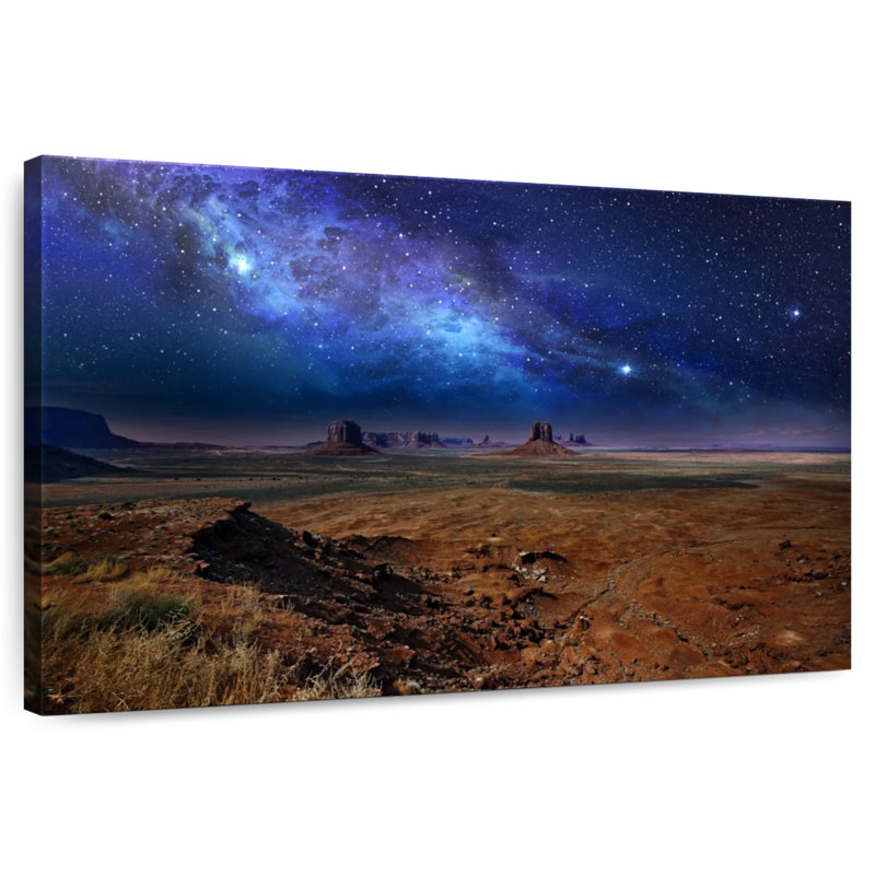 Alvord Starlit Monument Valley, 32" H x 48" W