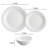Remi 12 Piece Melamine Dinnerware Set - Service for 4