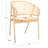 Caraline Rattan Back Dining Chair-119105026