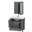 Sheffield 36" Freestanding Single Bathroom Vanity with Quartz Top with Medicine Cabinet-2059480130-2059506725-2059506745