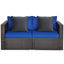 Chaise de patio avec coussins Ariyeh-740628323