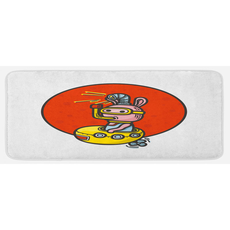 Tapis de cuisine sous-marin