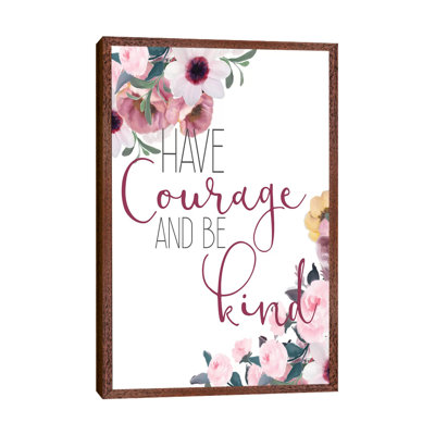 Courage And Truth I by Kimberly Allen - Print on Canvas
