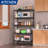 5-Wire Shelving Metal Storage Rack Adjustable Shelves,Standing Storage Shelf Units for Laundry Bathroom Kitchen Pantry Closet(Black)-1208202191-1208911764