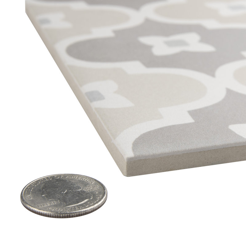 Carreau de porcelaine 7,88 "x 7,88" Caprice Series
