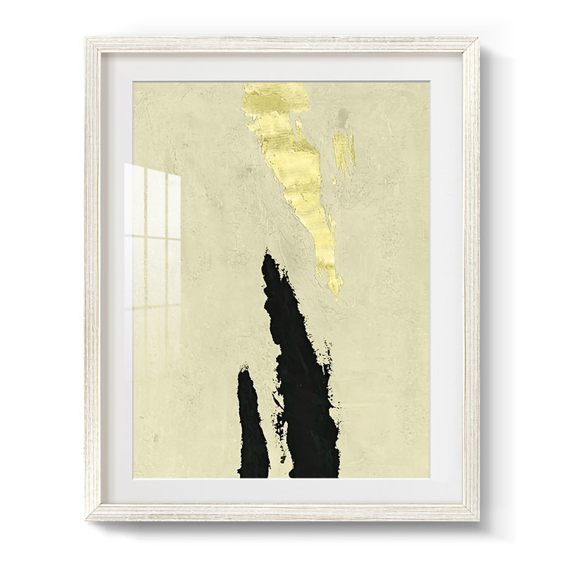 Twin Canyons II - impression encadrée, H 28,5 po x l 20,5 po, Blanc