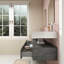 Ensemble de meuble-lavabo double mural 60 po Alysa-71095543