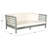 Pilpel 72.875'' Wide Straight Acacia Patio Daybed with Cushions-1346603340