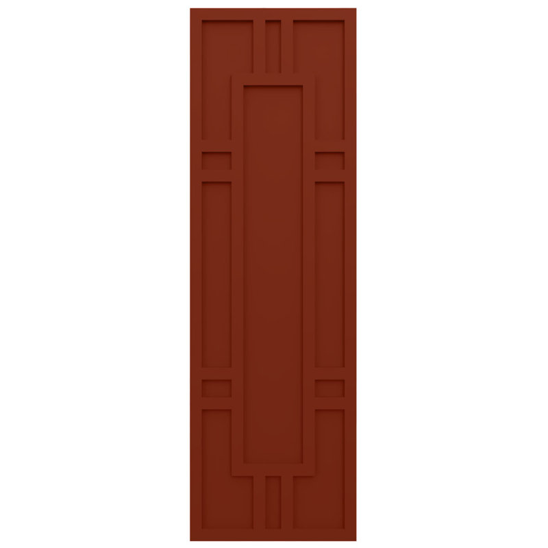 Volets EnduraCore Composite Hastings, 37"H, L 18 po, Rouge piment