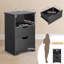 40cm W Manufactured Wood Bedside Table