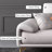 Italian light luxury modern office sofa