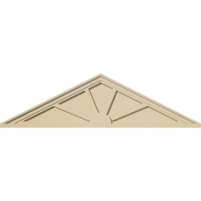Fronton en uréthane Signature, 50 po x 13,5 po x 2 po, Aucune, 4 rayons