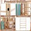 45 " Solid Wood Freestanding Towel Rack