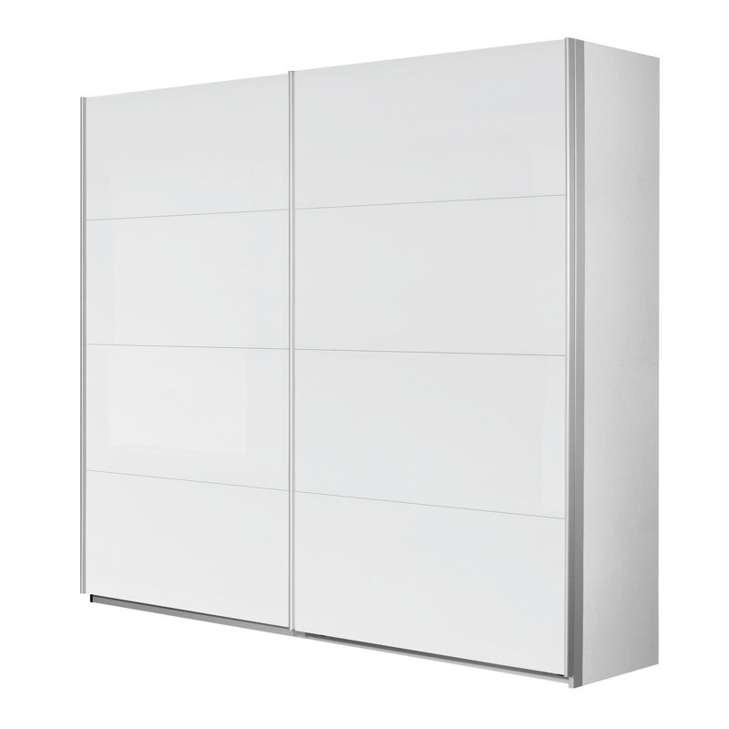 Imposa Sliding Door Wardrobe, Basic: 6 shelves, 3 clothes rails
