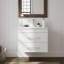 Meuble-lavabo mural blanc brillant-1334502320