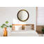 Huldar Glass Flat Wall Mirror