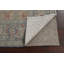 Tapis oriental bleu clair / brun en laine Oriental