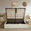 Lit plateforme tapissier avec rangement Balynda-654618106-654618107