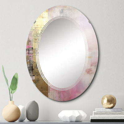 Molyneux - Miroir mural moderne ovale