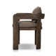 Fika Teak Patio Dining Armchair with Cushion