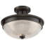 Baderbräu Glass Semi Flush Mount-37015770