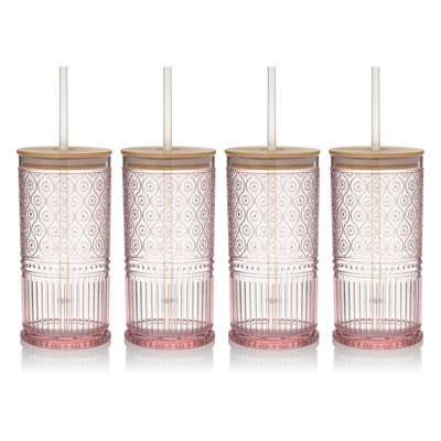 Claro Acrylic Sippy Cup, Set Of 4