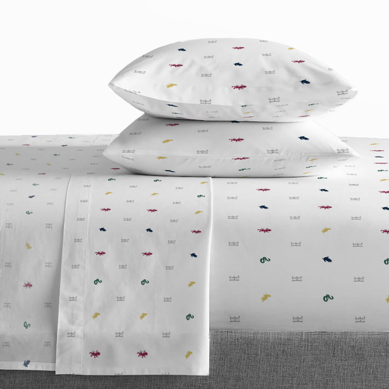 Ensemble de lit 100% coton biologique samedi, Lit double