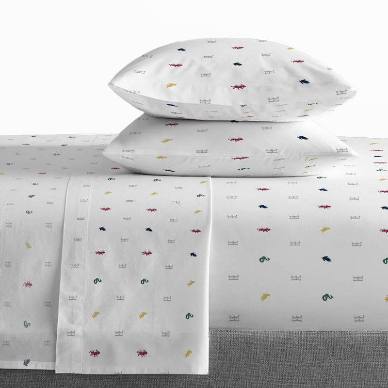 Ensemble de lit 100% coton biologique samedi, Grand lit