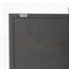 Black Steel Kitchen Pantry Storage Cabinet With Large Countertop, Adjustable Shelves And Hooks