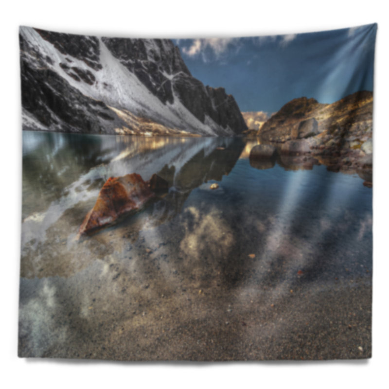 Polyester Tapestry, 50" H x 60" W