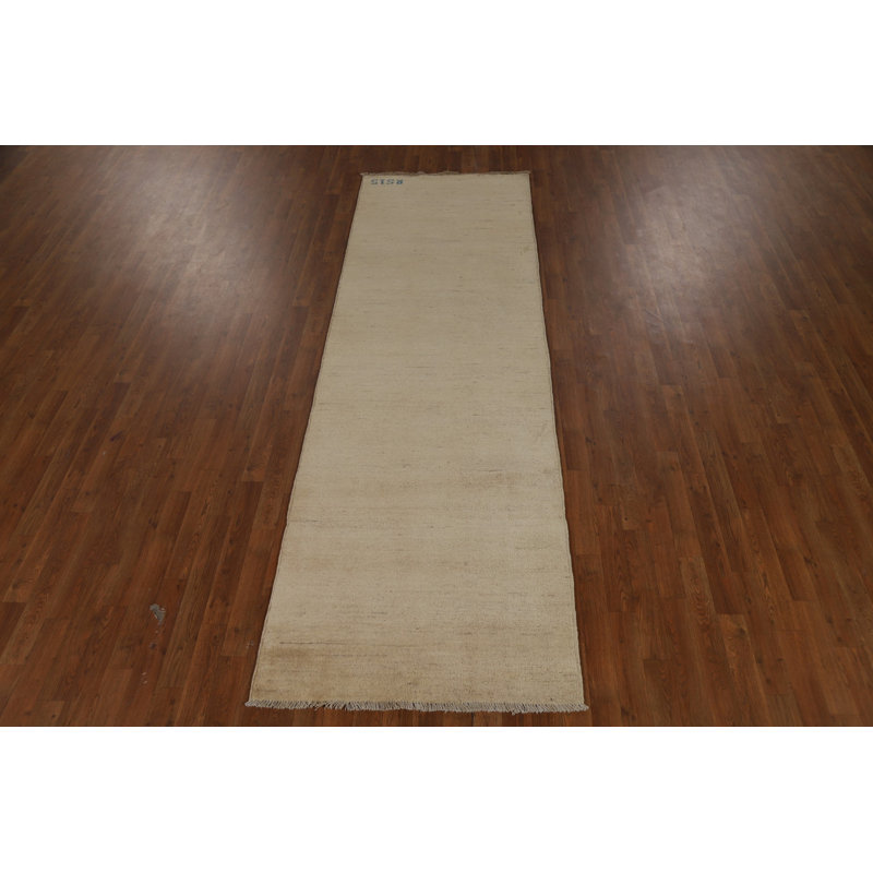 Tapis beige moderne Gabbeh 3 x 10