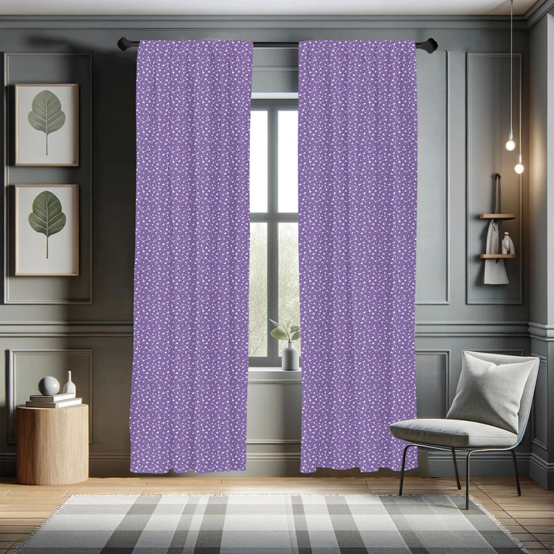 Panneau coulissant semi-diaphane avec passe-tringle Galaxy, 28 po x 84 po