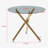 Round Dining Table with metal leg and tempered glass,Modern Space Saving Kitchen Table for Living Room-1343881367-1348651726