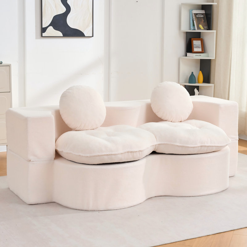 Torras convertible avec 2 coussins, Beige