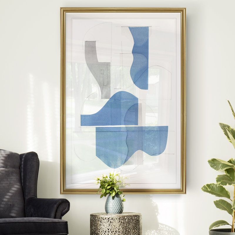 «Pottery Forms II», reproduction sur toile, H 22,5 po x l 30,5 po x P 1,5 po, Cadre doré