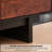 Retro Simple Lacquered Wooden Sideboard