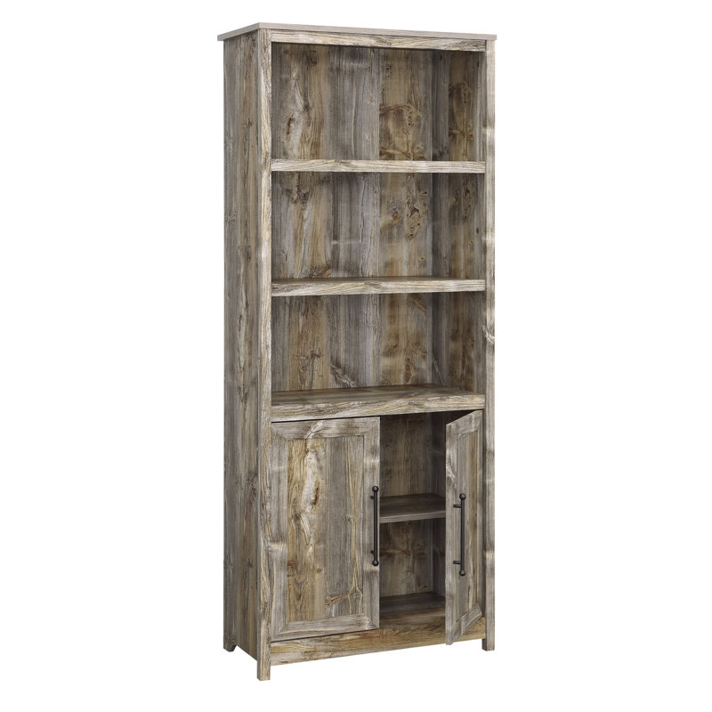 Bibliothèque avec portes