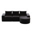 Canapé modulaire en chenille 2 pièces-1399632203