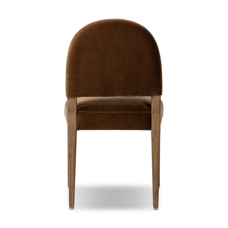 ABILENE Upholstered Dining Chair, Surrey Ochre, Toasted Oak