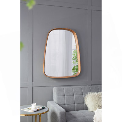 Miroir mural 27 po x 37 po Irrgeular