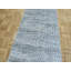 Tapis de couloir gris noué à la main de conception unique 2 pi 8 po x 12 pi 4 po Halstead