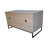 Modern Wooden Cat House with Scratching Mat
