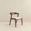 Chaise de salle à manger en velours Dakota (ensemble de 2)-1107969678-1107969675