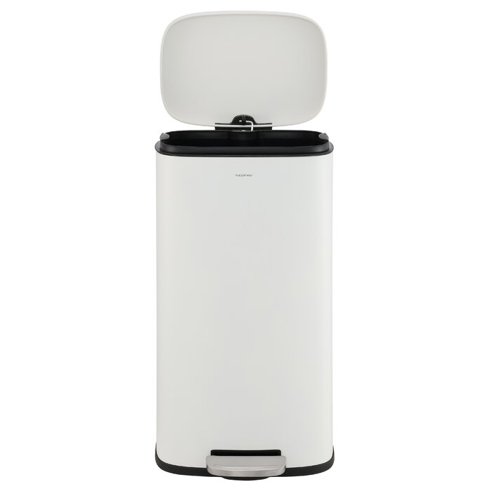 happimess 8 Gallons Steel Step On Trash Can & Reviews - Wayfair Canada