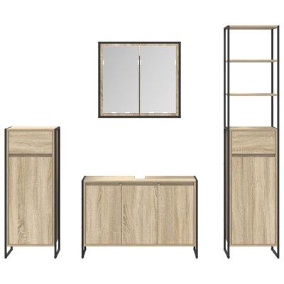 Vanity & Mirror Set