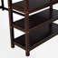 Lit mezzanine avec bureau intégré et tablettes-113752950-113752953