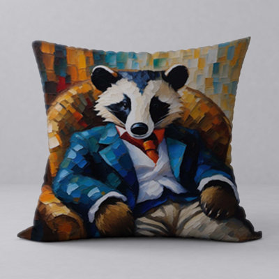 Housse et insert de coussin décoratif en polyester
