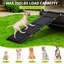 160×51 cm 4-Fold Folding Dog Ramp, 113KG Heavy Duty Non-Slip Pet Ramp with Gentle Incline, Portable for Car SUV Bed Couch Indoor Outdoor Use-1684858328